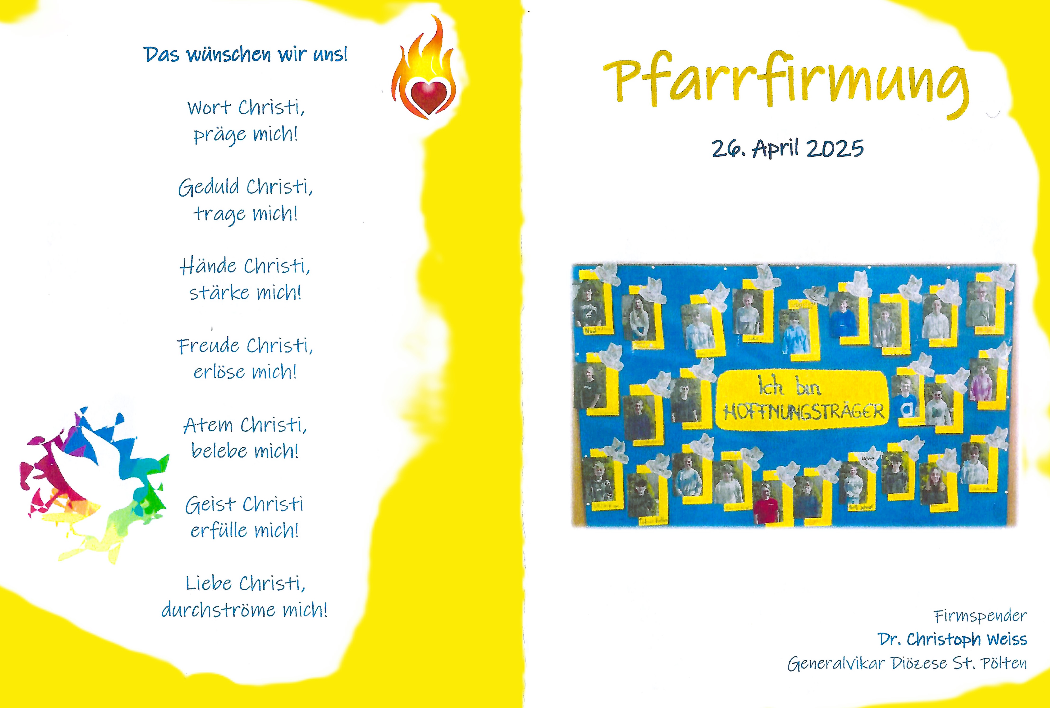 Pfarrfirmung  Artstetten