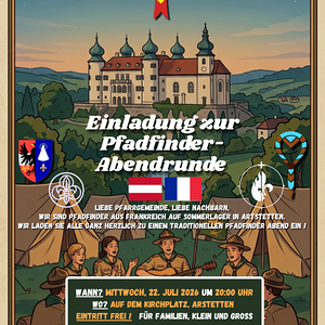 Pfadfinder aus Frankreich | Sommerlager in Artstetten