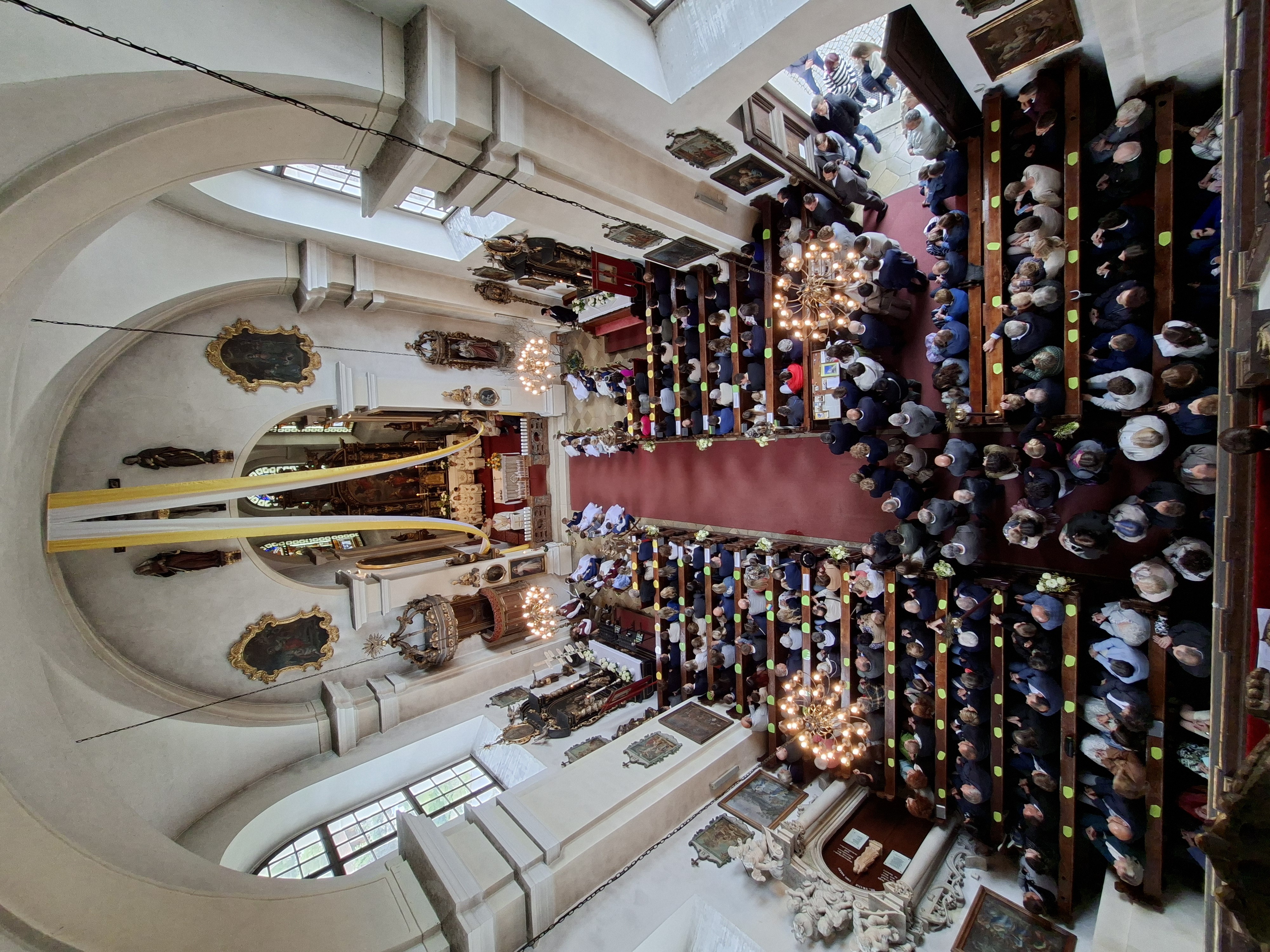 In der Pfarrkirche Artstetten 