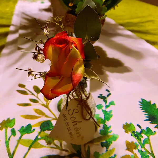 Damenspende: 'Schön, dass du da bist!'