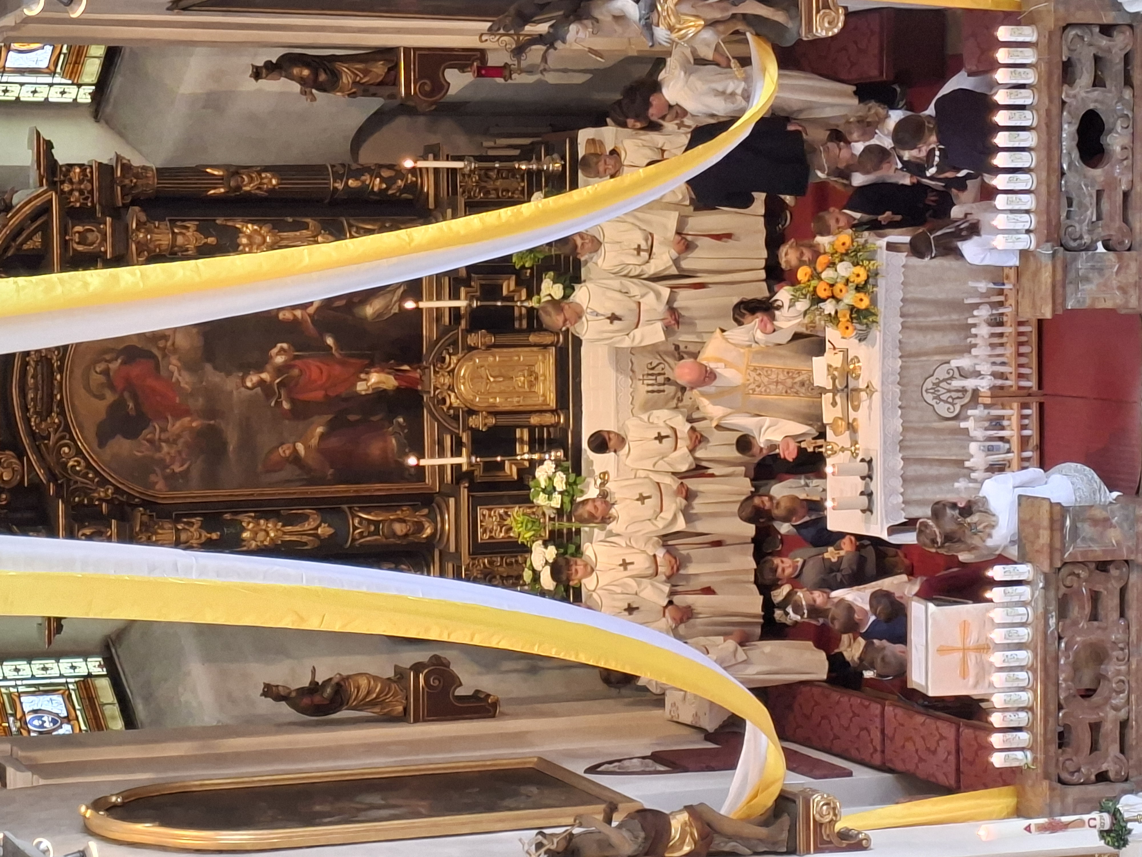 In der Pfarrkirche Artstetten 