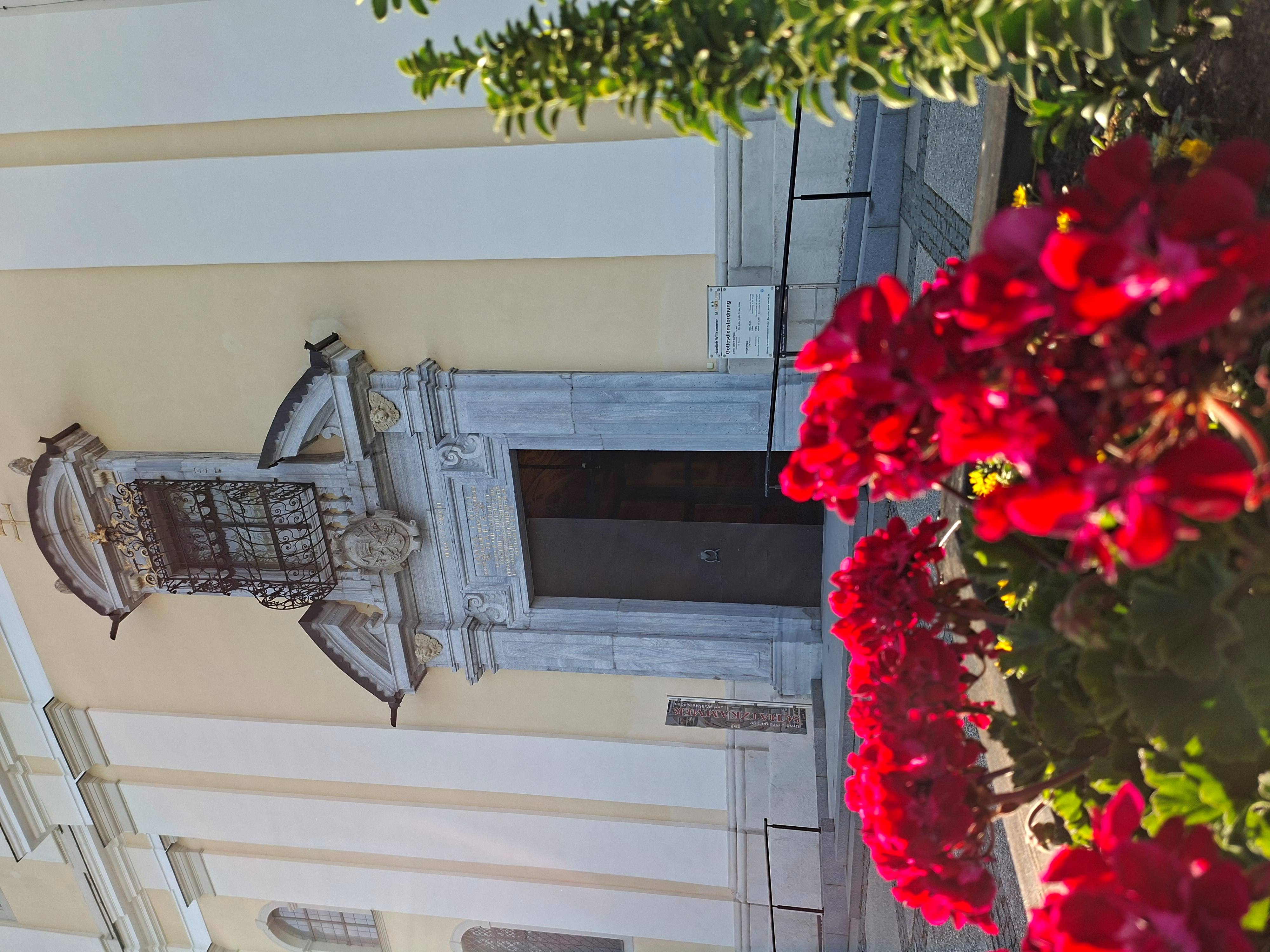 Vorplatz der Basilika Maria Taferl / Erich Köberl